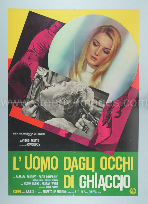 The Man with Icy Eyes / L‘uomo dagli occhi di ghiaccio - Soggettone
